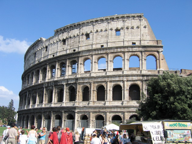 Colosseum - Rom -Back till sevärdheter 